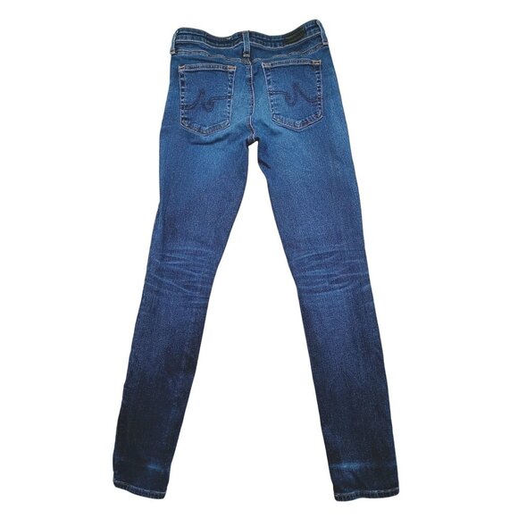 AG Adriano Goldschmied Jeans Womens 27R Blue Prima Cigarette Leg Stretch Denim - Picture 6 of 10
